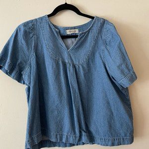 Madewell Jean Short Sleeve Top